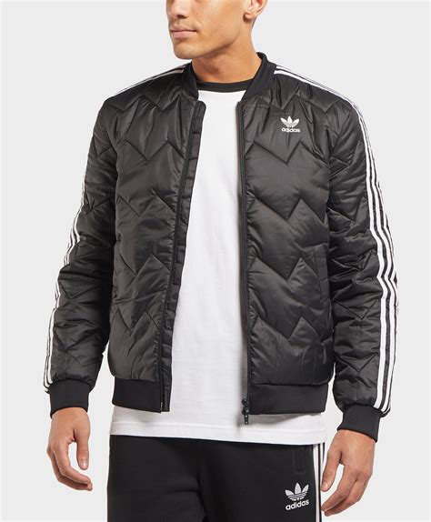 adidas quilted bomber